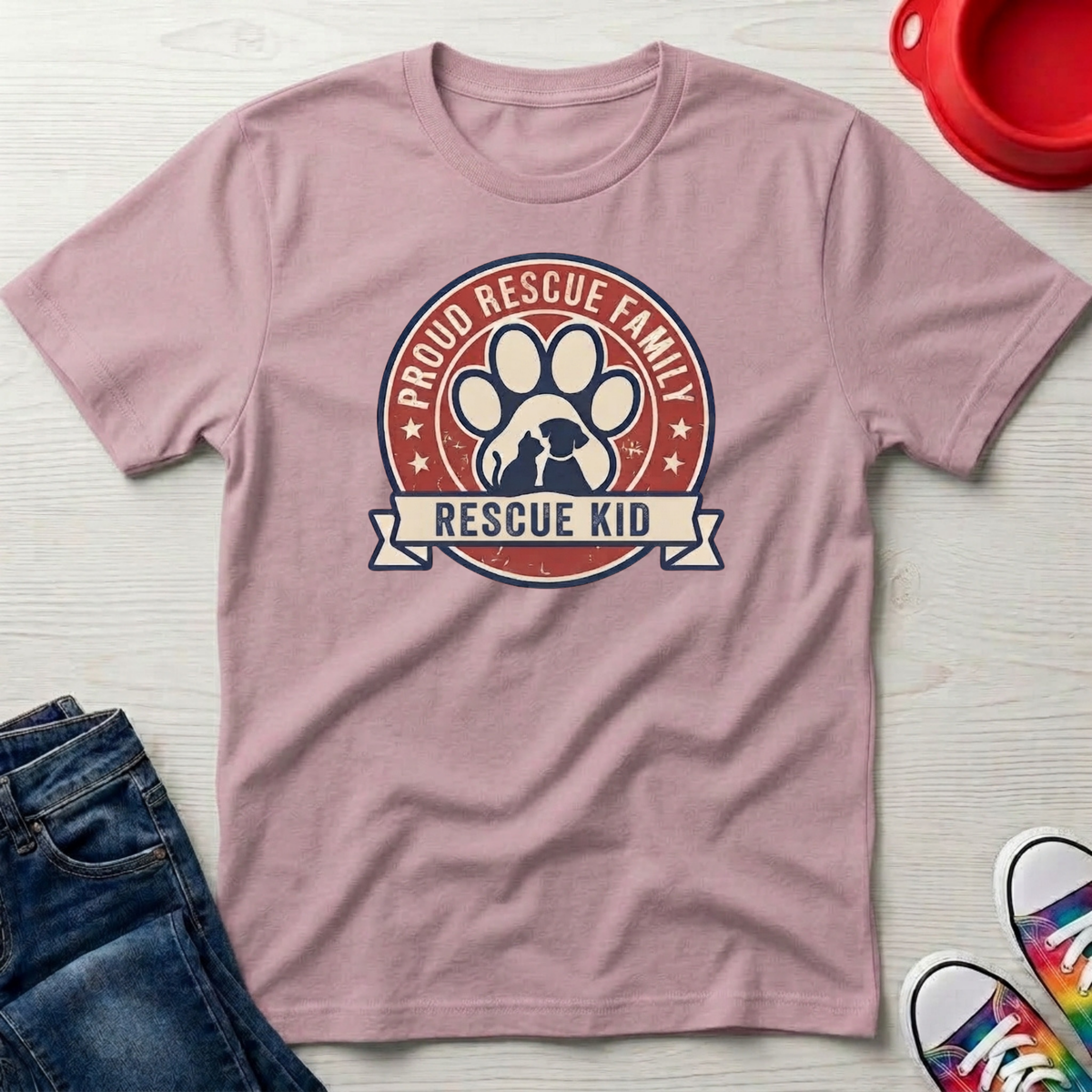 Rescue Family Kid T-Shirt