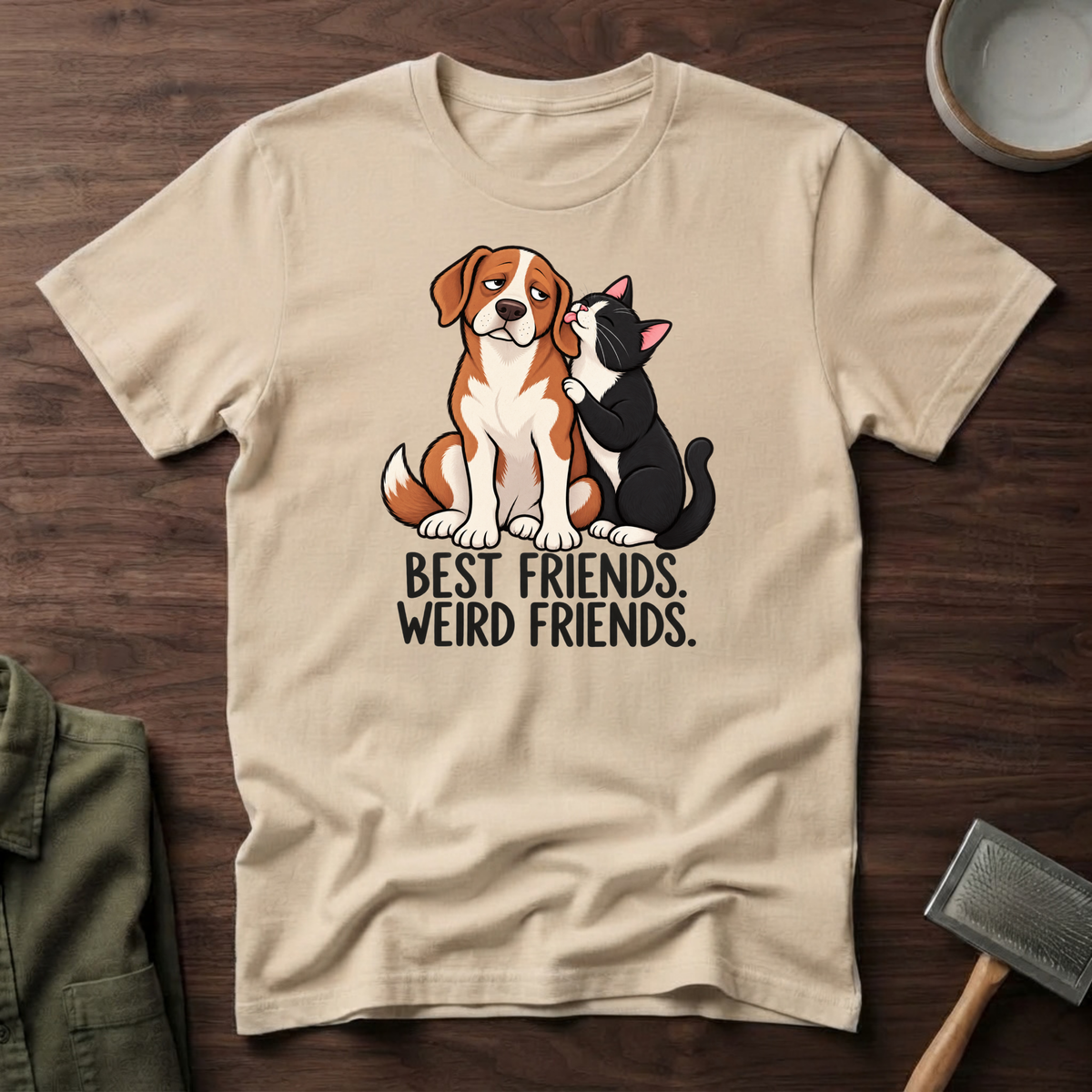 Best Friends. Weird Friends. T-Shirt