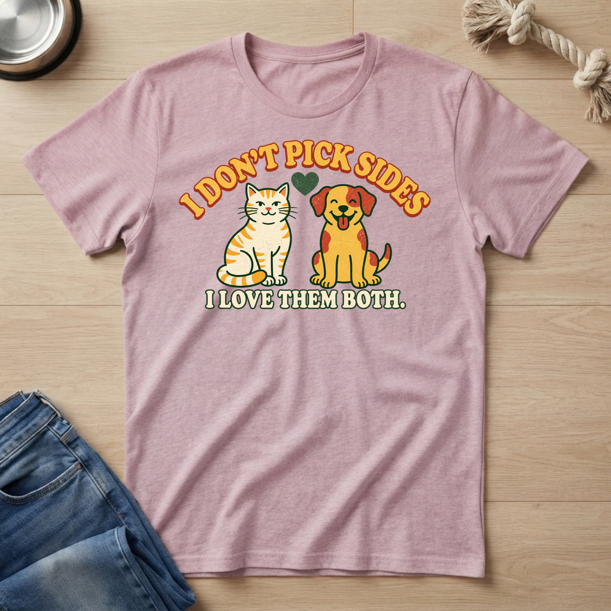I Love Them Both T-Shirt
