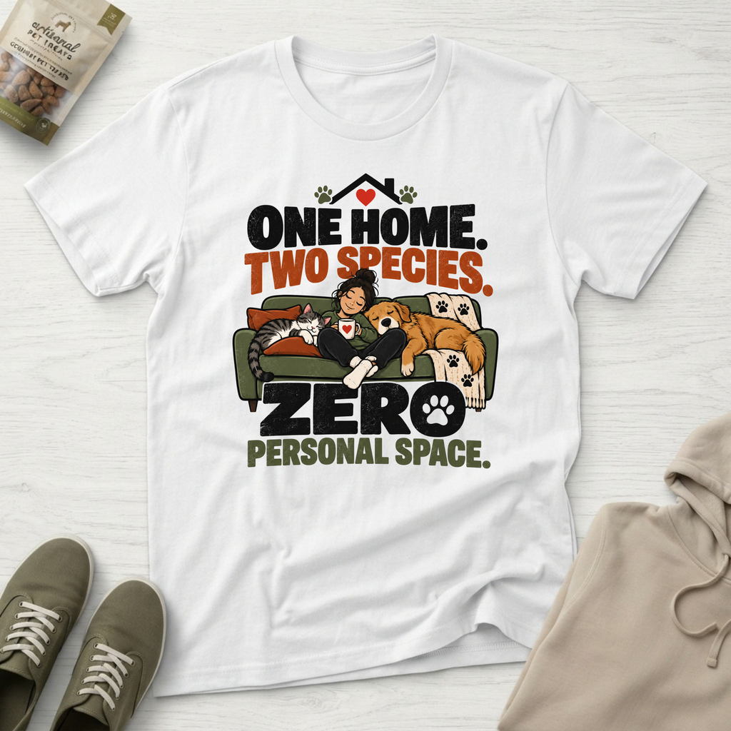 One Home. Two Species. T-Shirt