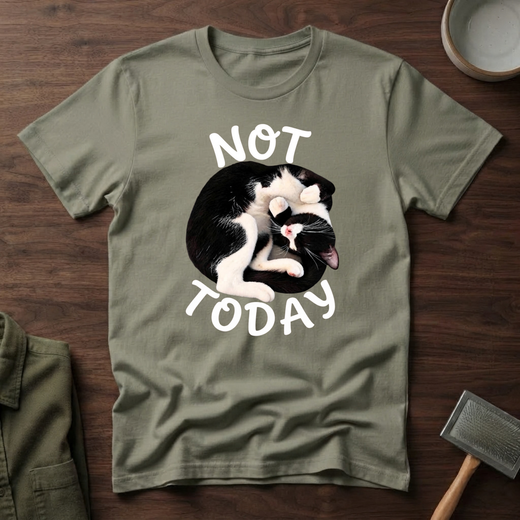 Not Today Cat T-Shirt