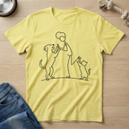 Dancing Dog and Cat Mom T-Shirt