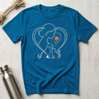 Pet Mom With Rose T-Shirt