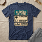 Household Directory Sign T-Shirt