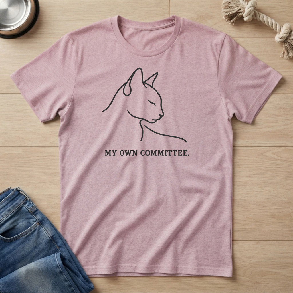 My Own Committee Cat T-Shirt