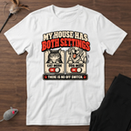 No Off Switch Cat & Dog T-Shirt