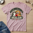 Cats & Dogs People Graphic T‑Shirt