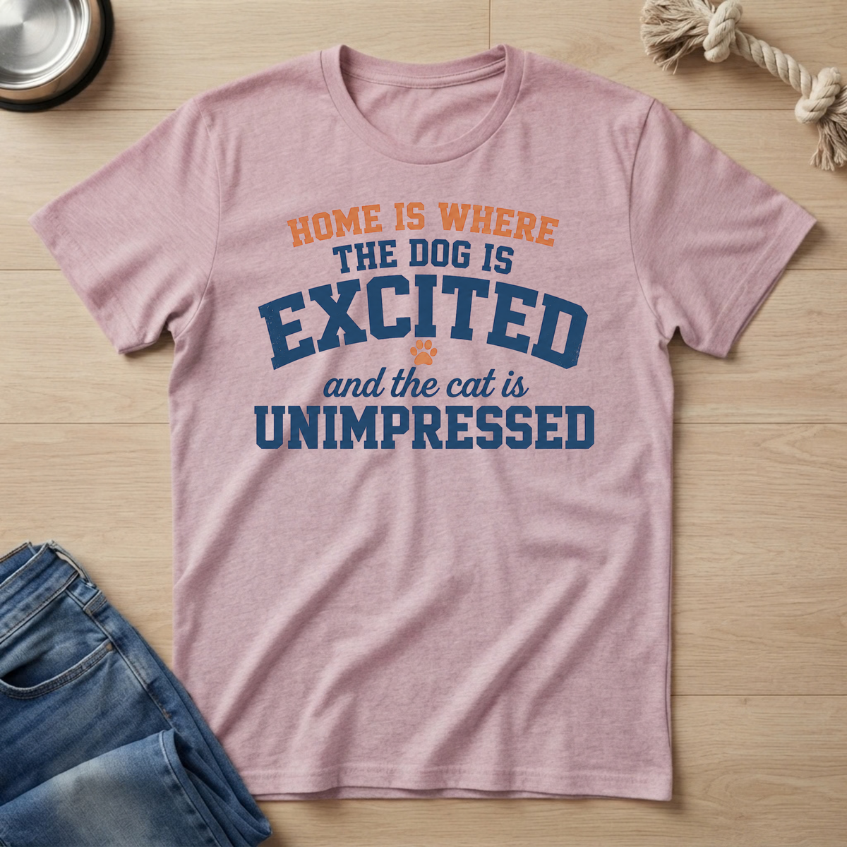 Dog & Cat Home V1 T-Shirt