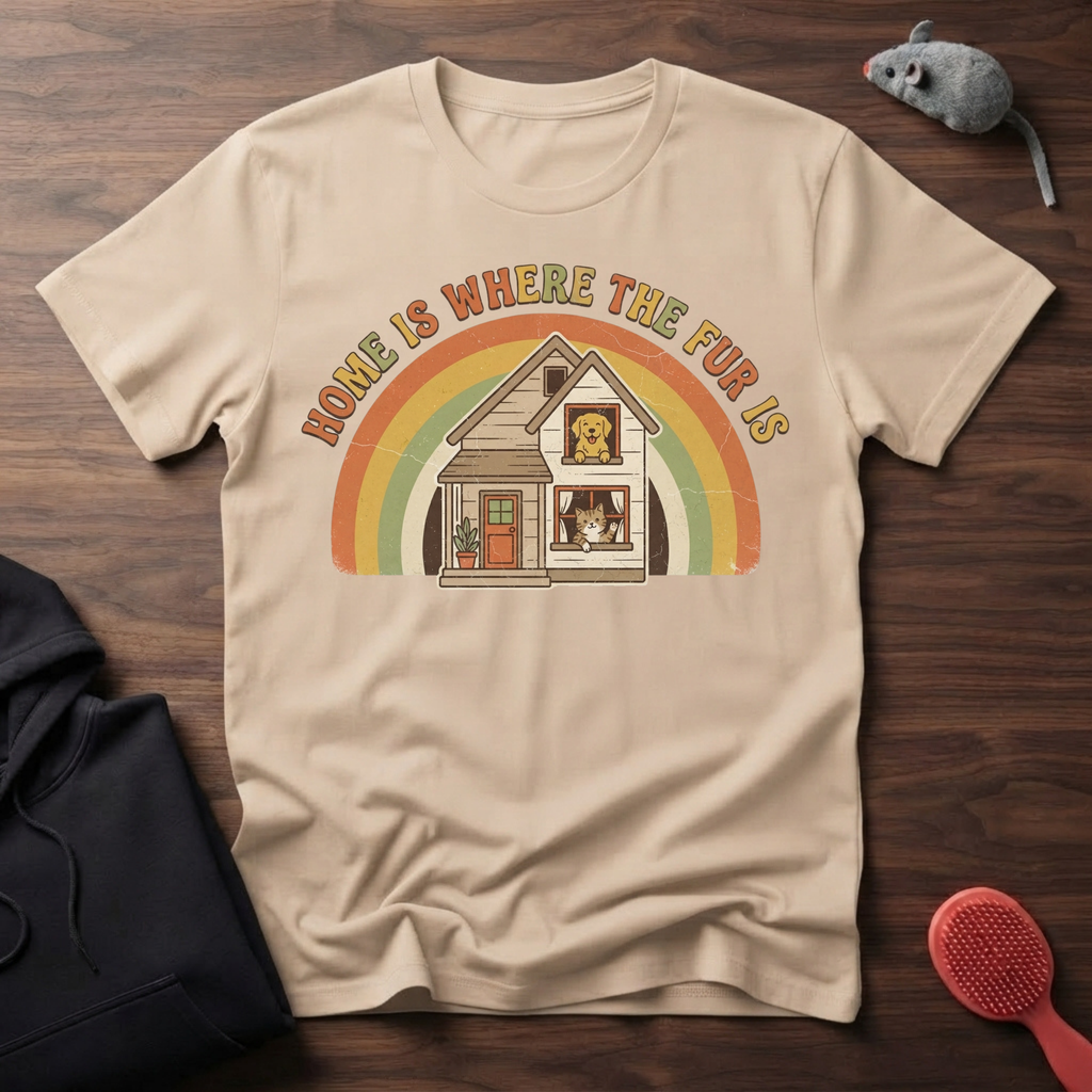 Home Is Where The Fur Is T-Shirt