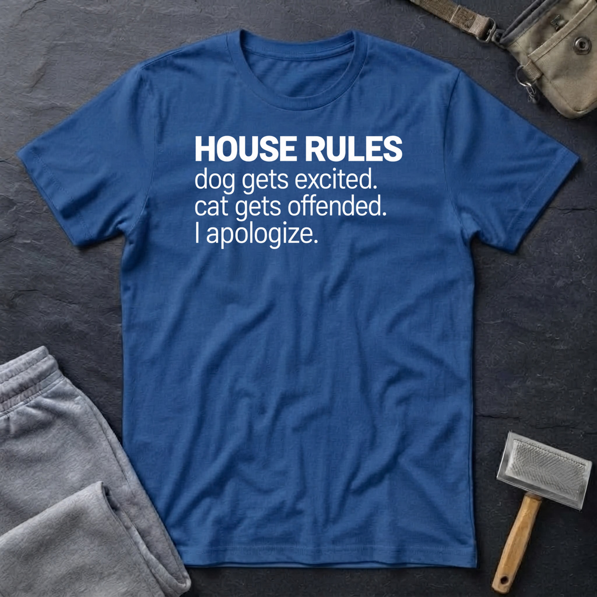 House Rules Pet Owner T-Shirt