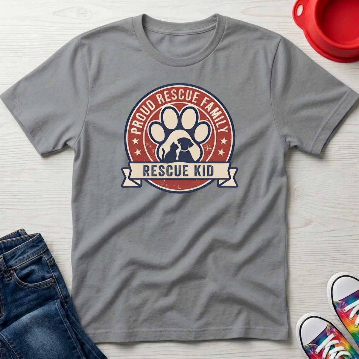 Rescue Family Kid T-Shirt