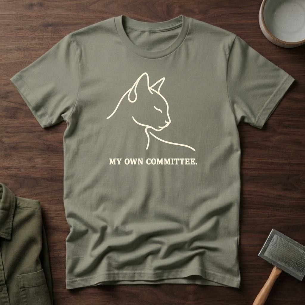 My Own Committee Cat T-Shirt