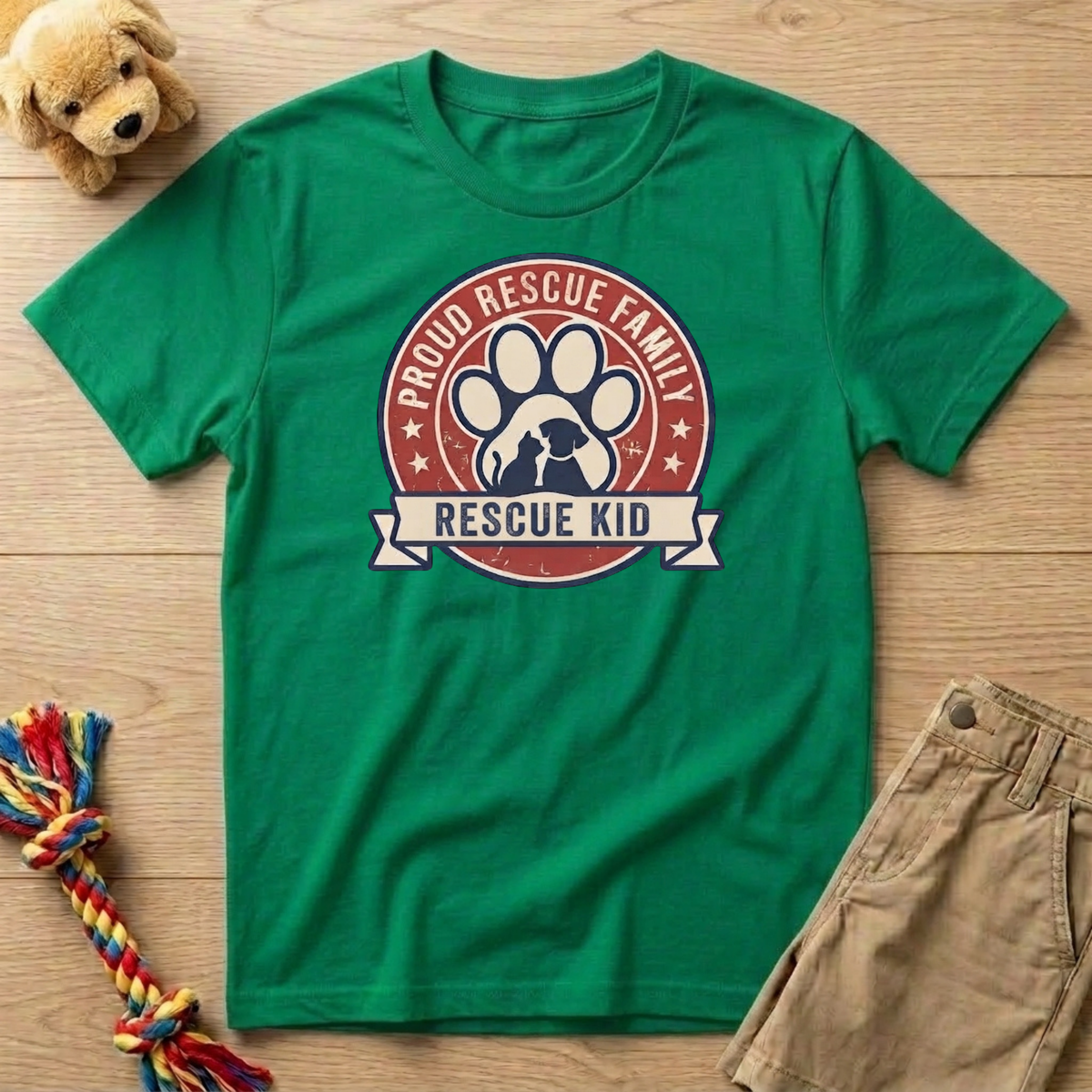 Rescue Family Kid T-Shirt