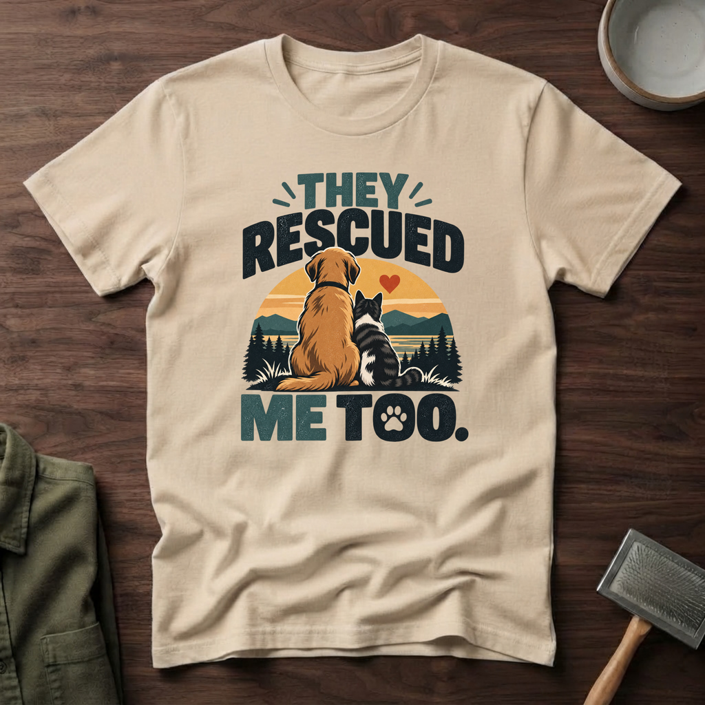 They Rescued Me Too V3 T-Shirt