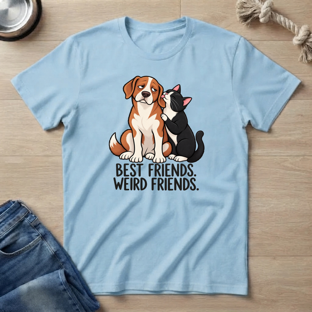 Best Friends. Weird Friends. T-Shirt