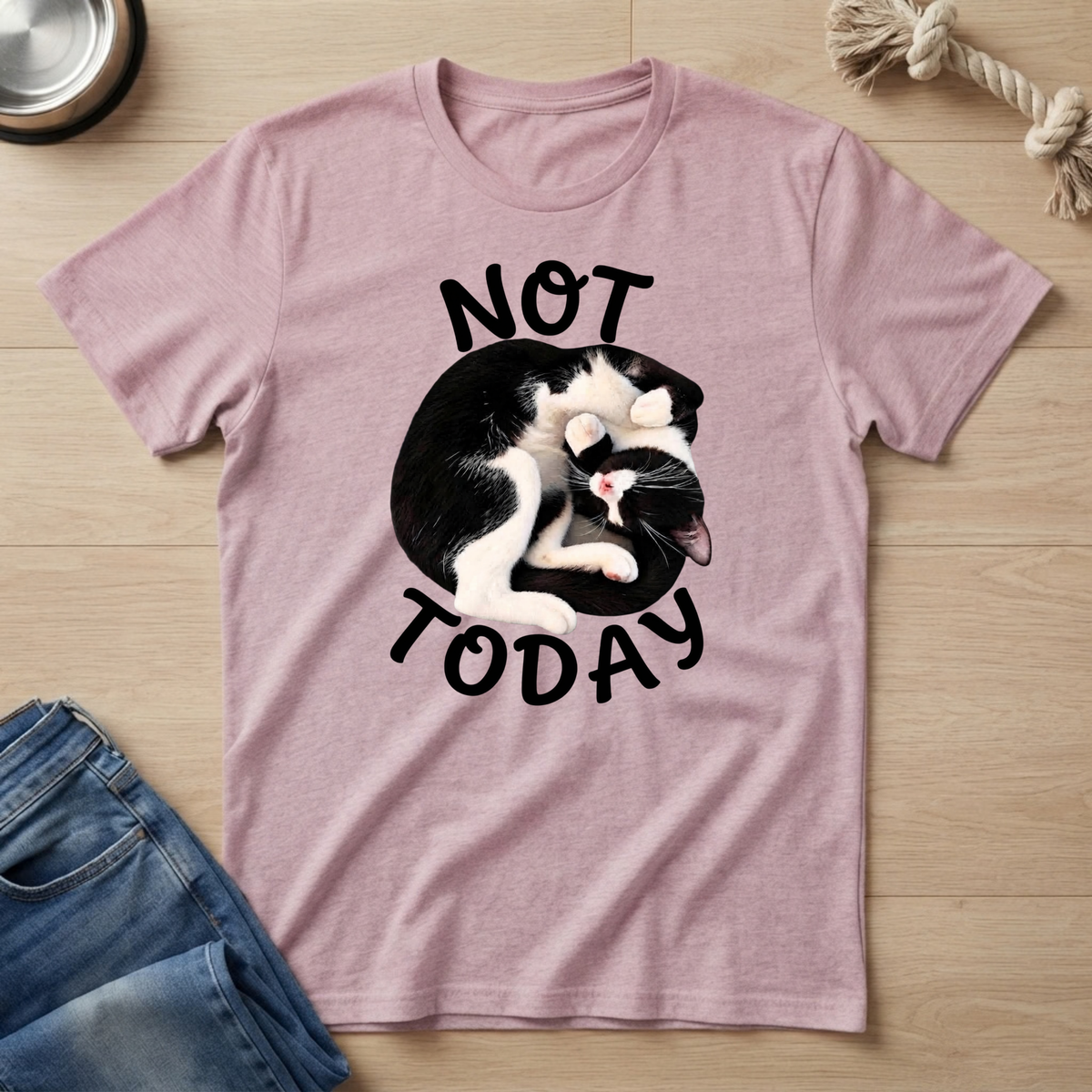 Not Today Cat T-Shirt