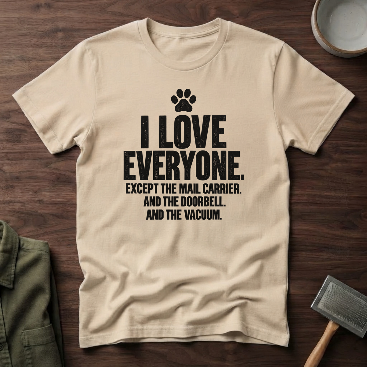 I Love Everyone Funny Pet T-Shirt