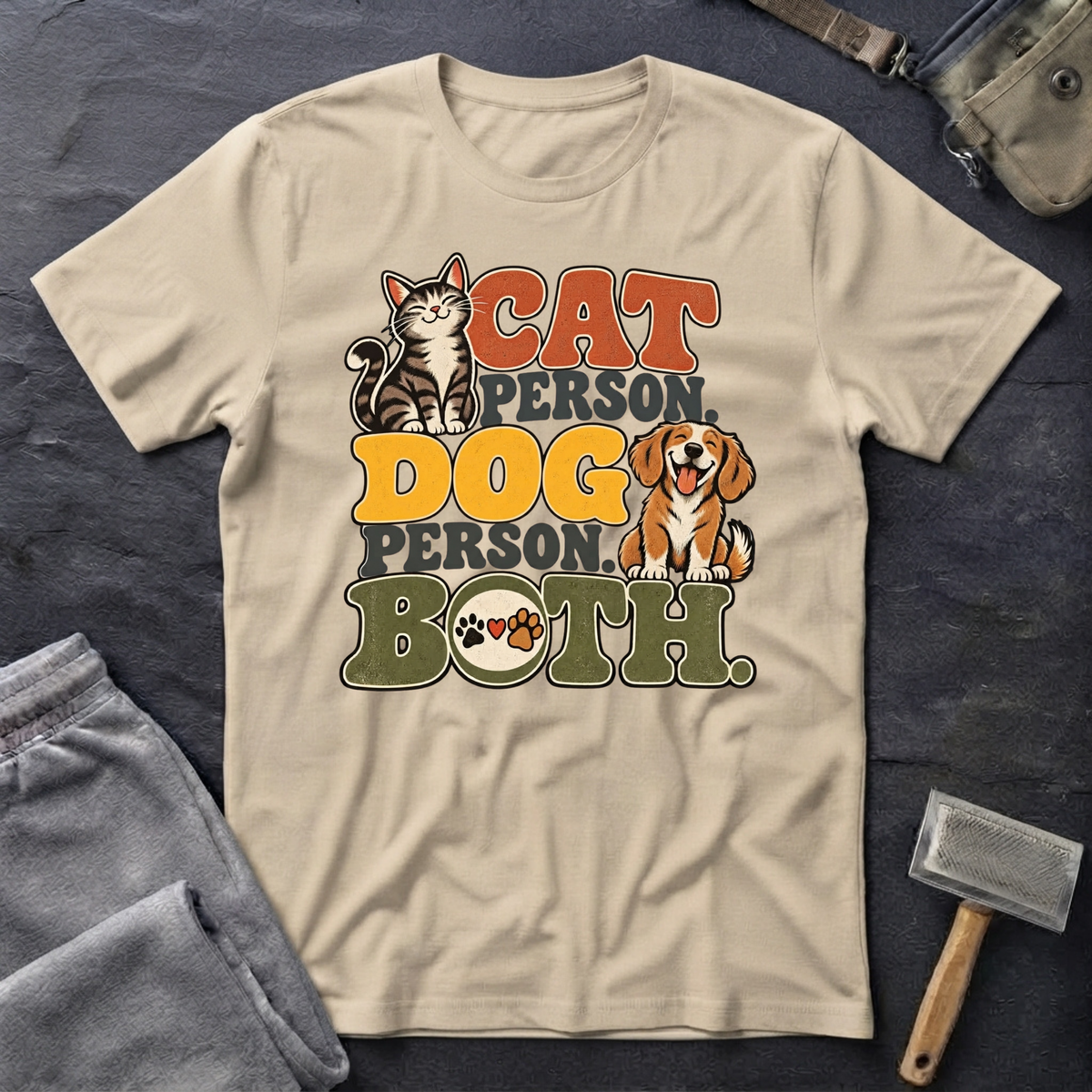 Cat Person Dog Person T-Shirt