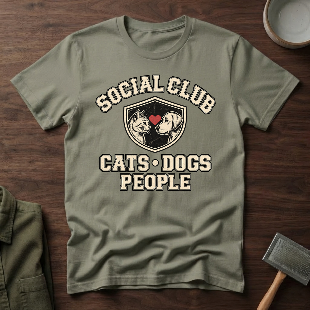 Pet Lover Social T-Shirt