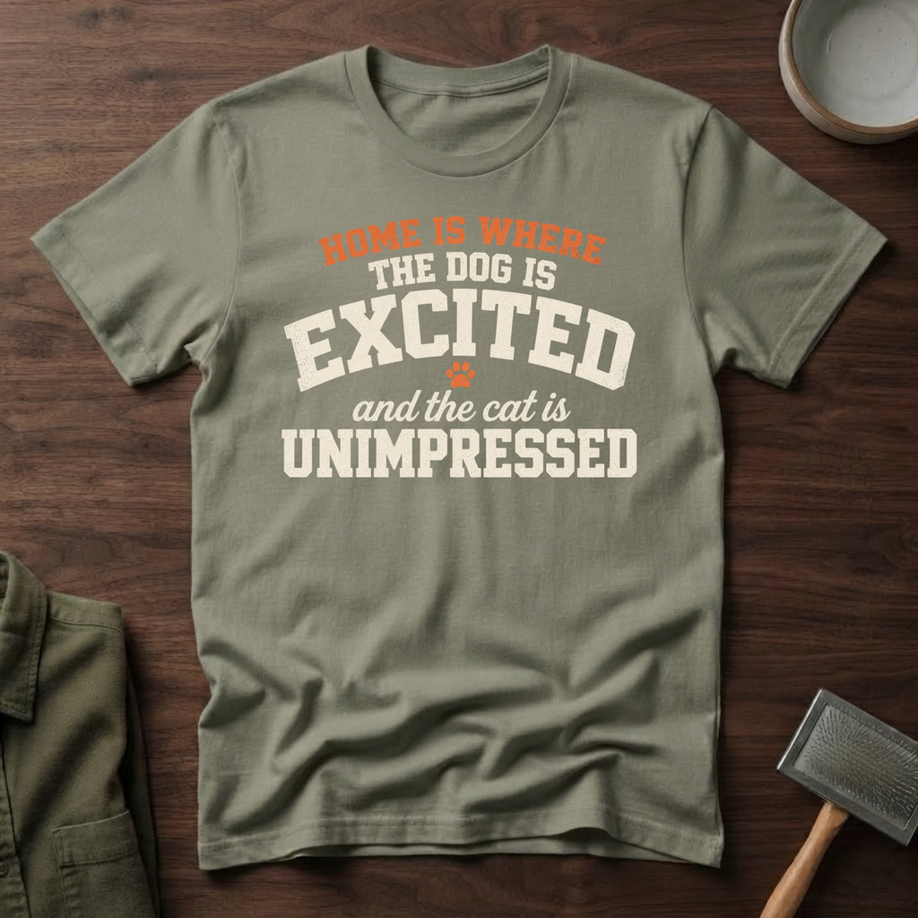 Dog & Cat Home V1 T-Shirt