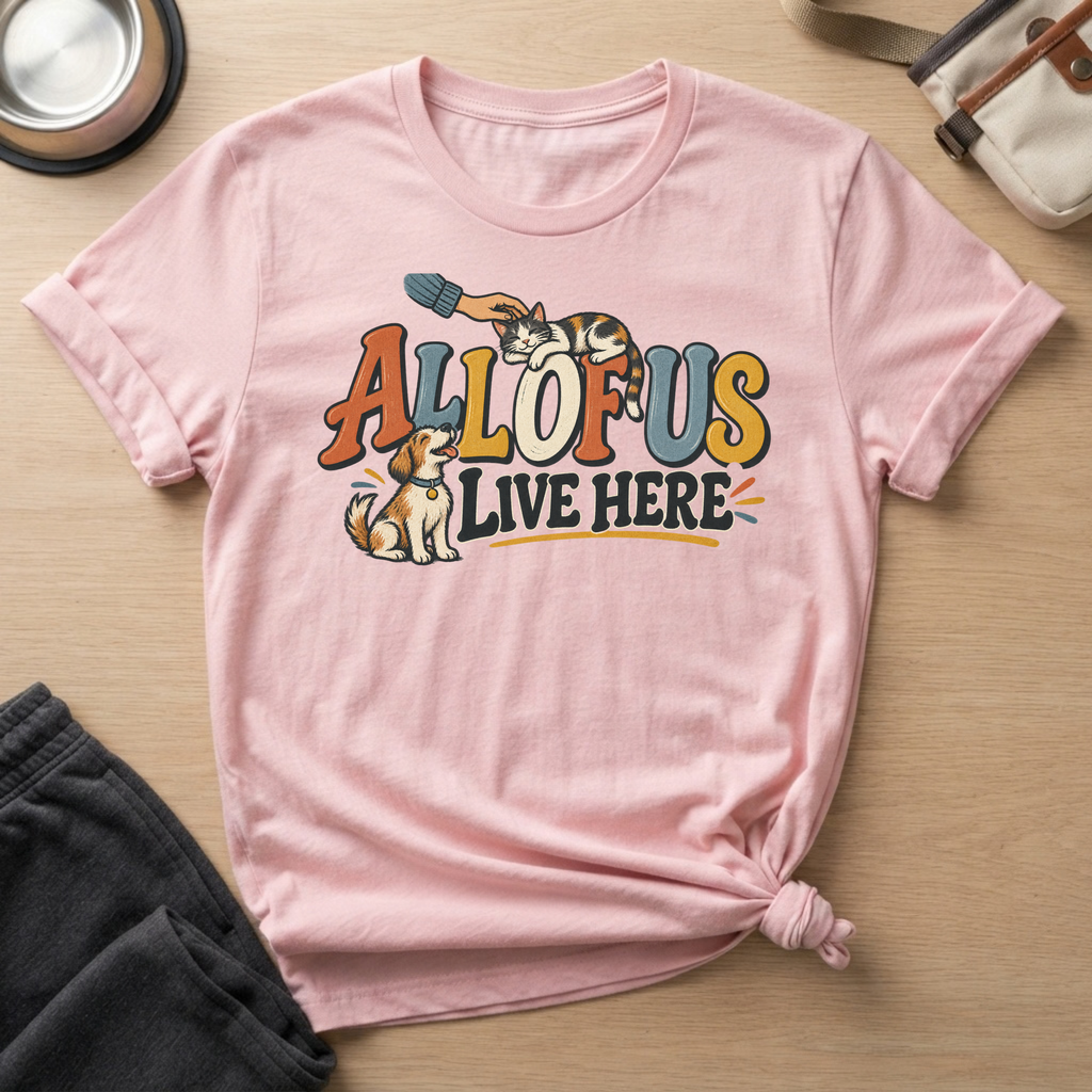 All of Us Live Here T-Shirt