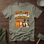 Mixed Pet Household w/Pets T-Shirt